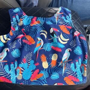 Colorful Tropical Kids Gymnastics Leotard